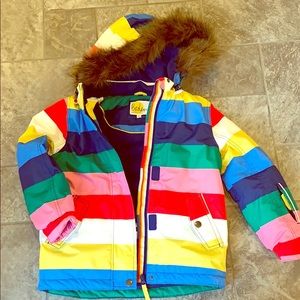 Mini Boden Girls Parka size 7/8. Never worn no tag